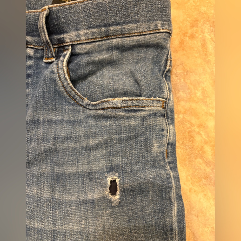 Dolce & Gabbana Logo Plaque Distressed Skinny Jeans Size 46  US Size 10 - Picture 7 of 16